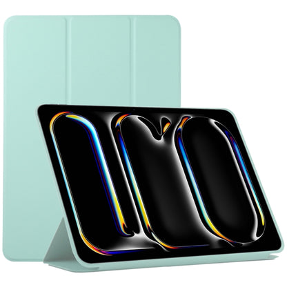 Double-sided Clip Non-buckle Magnetic PU Smart Tablet Case, For iPad Pro 11 2025 / 2024