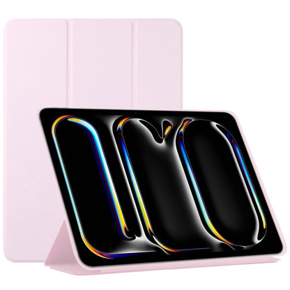 Double-sided Clip Non-buckle Magnetic PU Smart Tablet Case, For iPad Pro 11 2025 / 2024
