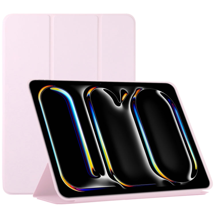 Double-sided Clip Non-buckle Magnetic PU Smart Tablet Case
