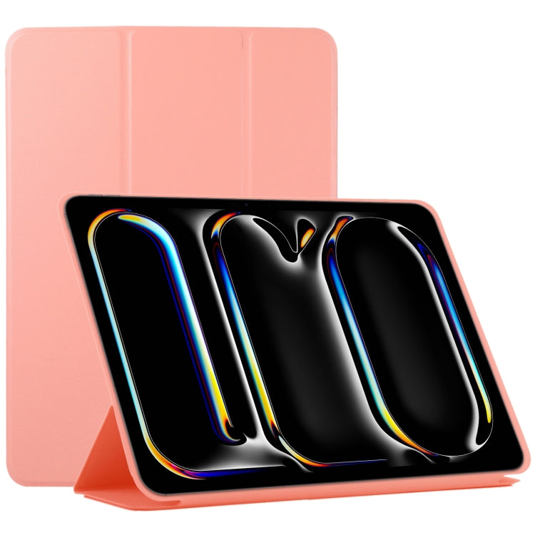 Double-sided Clip Non-buckle Magnetic PU Smart Tablet Case, For iPad Pro 11 2025 / 2024