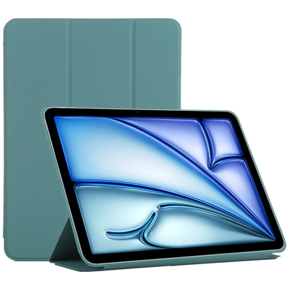 Double-sided Clip Non-buckle Magnetic PU Smart Tablet Case, For iPad Air 11 2026 / 2025 / 2024, For iPad Pro 13 2025 / 2024