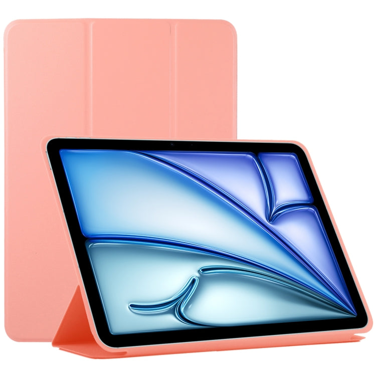 Double-sided Clip Non-buckle Magnetic PU Smart Tablet Case, For iPad Air 11 2026 / 2025 / 2024, For iPad Pro 13 2025 / 2024