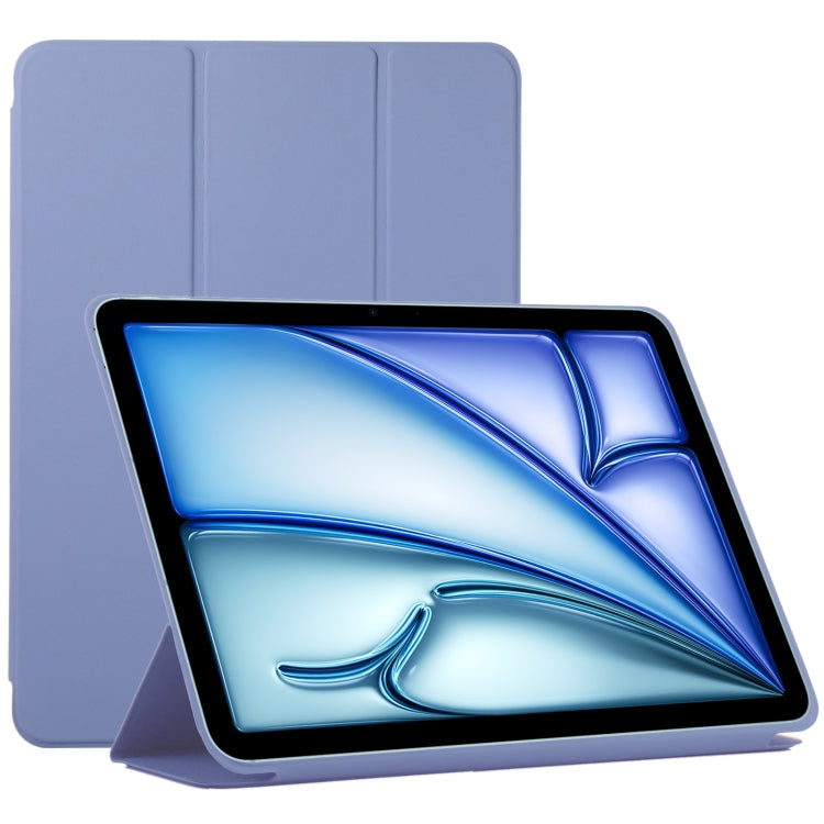 Double-sided Clip Non-buckle Magnetic PU Smart Tablet Case, For iPad Air 11 2026 / 2025 / 2024, For iPad Pro 13 2025 / 2024
