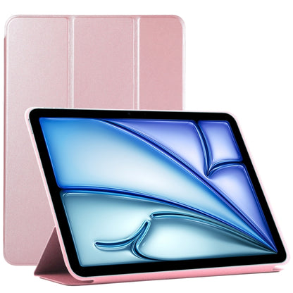 Double-sided Clip Non-buckle Magnetic PU Smart Tablet Case, For iPad Air 11 2026 / 2025 / 2024, For iPad Pro 13 2025 / 2024