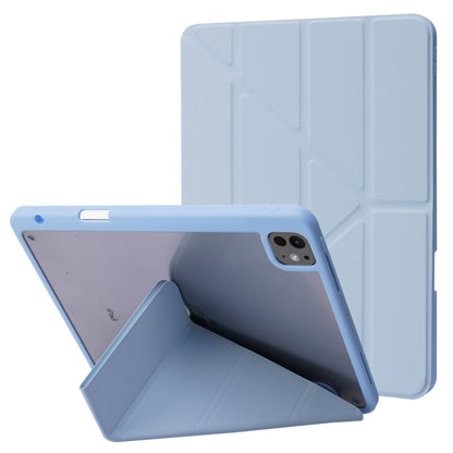Deformation Transparent Acrylic Leather Tablet Case, For iPad Air 11 2026 / 2025 / 2024, For iPad Pro 13 2025 / 2024, For iPad Pro 11 2025 / 2024