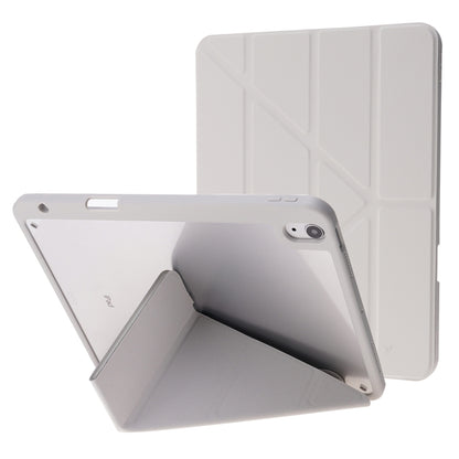 Deformation Transparent Acrylic Leather Tablet Case