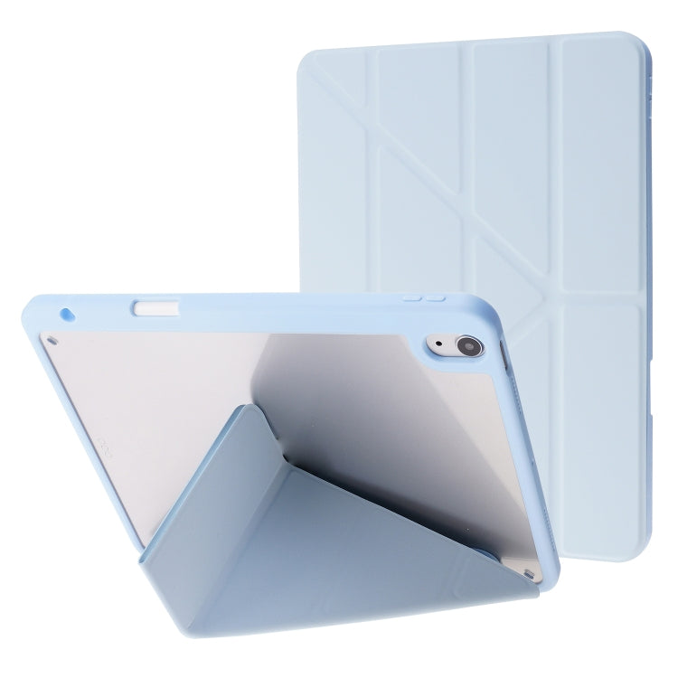 Deformation Transparent Acrylic Leather Tablet Case, For iPad Air 11 2026 / 2025 / 2024, For iPad Pro 13 2025 / 2024, For iPad Pro 11 2025 / 2024