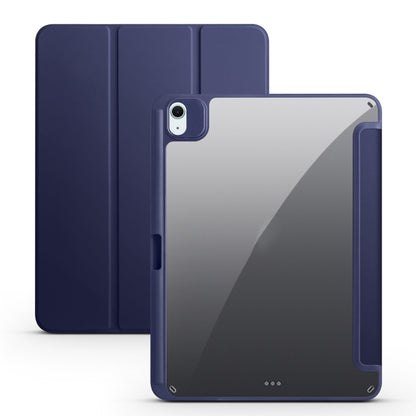 Acrylic 3-folding Smart Leather Tablet Case, For iPad Air 11 2026 / 2024 / 2025, For iPad Pro 13 2025 / 2024, For iPad Pro 11 2025 / 2024