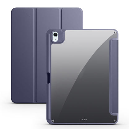 Acrylic 3-folding Smart Leather Tablet Case, For iPad Air 11 2026 / 2024 / 2025, For iPad Pro 13 2025 / 2024, For iPad Pro 11 2025 / 2024