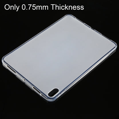 0.75mm Shockproof Outside Glossy Inside Frosted TPU Tablet Case