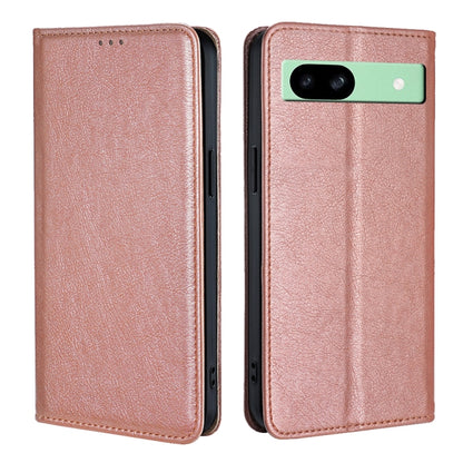 Gloss Oil Solid Color Magnetic Leather Phone Case