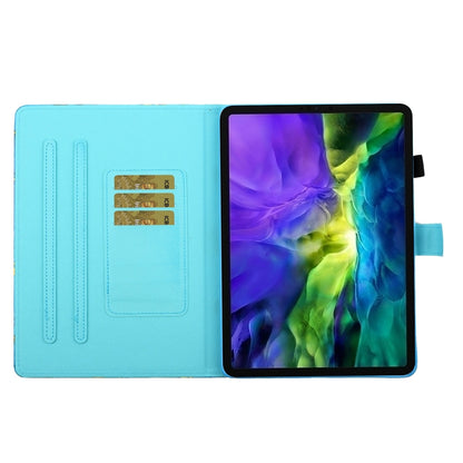 Coloured Drawing Stitching Smart Leather Tablet Case, For iPad Pro 11 2025 / 2024