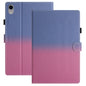 Stitching Gradient Smart Leather Tablet Case