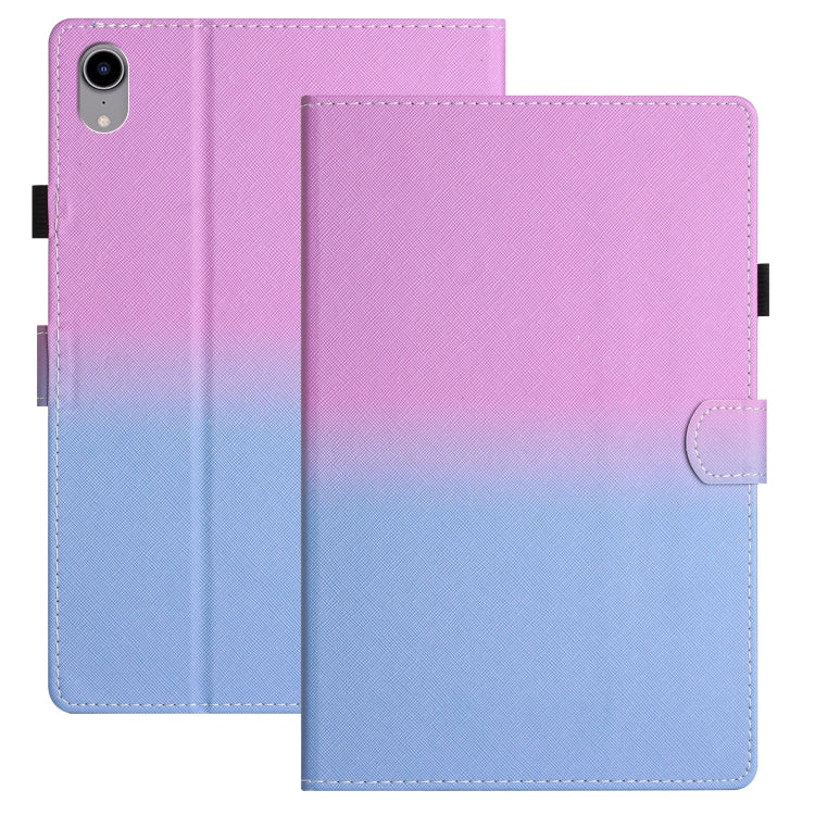 Stitching Gradient Smart Leather Tablet Case