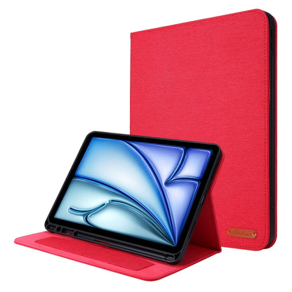 Fabric Leather Tablet Case, For iPad Air 13 2026 / 2025 / 2024, For iPad Air 11 2026 / 2025 / 2024, For iPad Pro 13 2025 / 2024, For iPad Pro 11 2025 / 2024