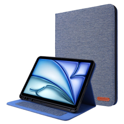 Fabric Leather Tablet Case, For iPad Air 13 2026 / 2025 / 2024, For iPad Air 11 2026 / 2025 / 2024, For iPad Pro 13 2025 / 2024, For iPad Pro 11 2025 / 2024