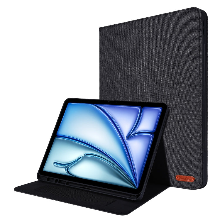 Fabric Leather Tablet Case, For iPad Air 13 2026 / 2025 / 2024, For iPad Air 11 2026 / 2025 / 2024, For iPad Pro 13 2025 / 2024, For iPad Pro 11 2025 / 2024