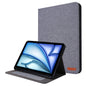 Fabric Leather Tablet Case, For iPad Air 13 2026 / 2025 / 2024, For iPad Air 11 2026 / 2025 / 2024, For iPad Pro 13 2025 / 2024, For iPad Pro 11 2025 / 2024