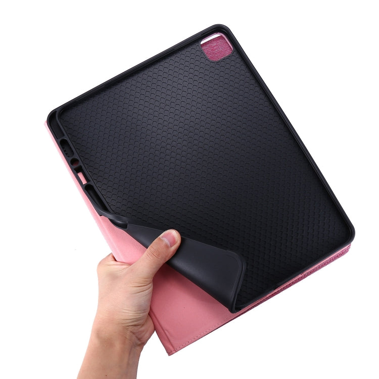 Fabric Leather Tablet Case, For iPad Air 13 2026 / 2025 / 2024, For iPad Air 11 2026 / 2025 / 2024, For iPad Pro 13 2025 / 2024, For iPad Pro 11 2025 / 2024