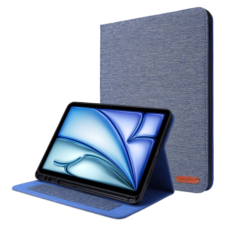Fabric Leather Tablet Case, For iPad Air 13 2026 / 2025 / 2024, For iPad Air 11 2026 / 2025 / 2024, For iPad Pro 13 2025 / 2024, For iPad Pro 11 2025 / 2024