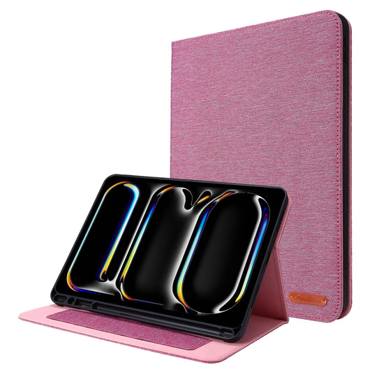 Fabric Leather Tablet Case, For iPad Pro 13 2025 / 2024, For iPad Pro 11 2025 / 2024, For iPad Air 11 2025 / 2024, For iPad Air 13 2025 / 2024