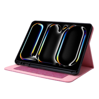 Fabric Leather Tablet Case, For iPad Pro 13 2025 / 2024, For iPad Pro 11 2025 / 2024, For iPad Air 11 2025 / 2024, For iPad Air 13 2025 / 2024