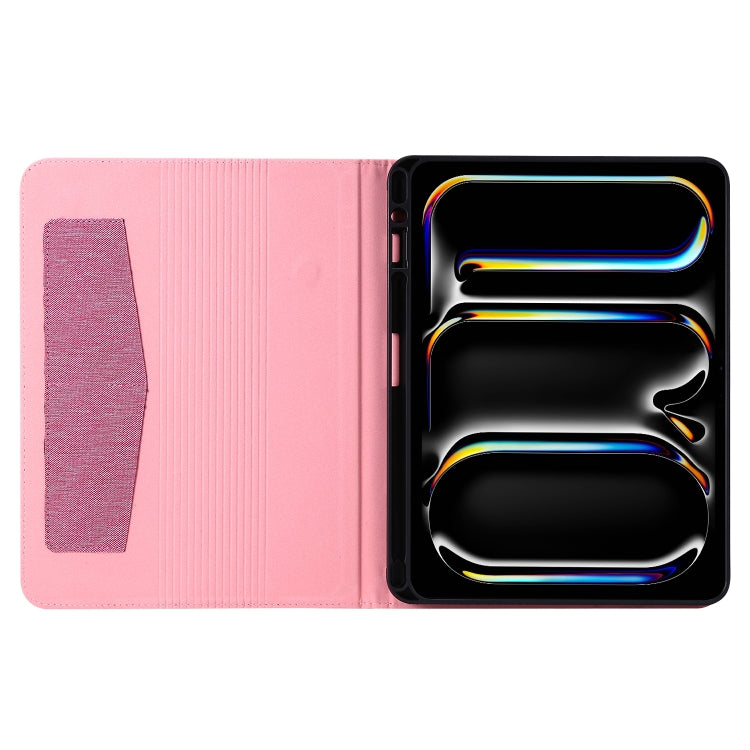 Fabric Leather Tablet Case, For iPad Pro 13 2025 / 2024, For iPad Pro 11 2025 / 2024, For iPad Air 11 2025 / 2024, For iPad Air 13 2025 / 2024