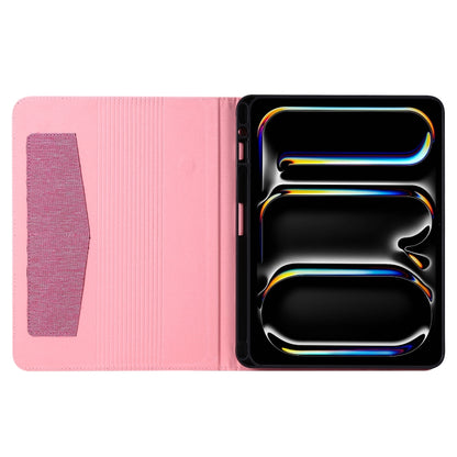 Fabric Leather Tablet Case, For iPad Pro 13 2025 / 2024, For iPad Pro 11 2025 / 2024, For iPad Air 11 2025 / 2024, For iPad Air 13 2025 / 2024