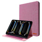 Fabric Leather Tablet Case, For iPad Air 13 2026 / 2025 / 2024, For iPad Air 11 2026 / 2025 / 2024, For iPad Pro 13 2025 / 2024, For iPad Pro 11 2025 / 2024