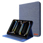 Fabric Leather Tablet Case, For iPad Air 13 2026 / 2025 / 2024, For iPad Air 11 2026 / 2025 / 2024, For iPad Pro 13 2025 / 2024, For iPad Pro 11 2025 / 2024