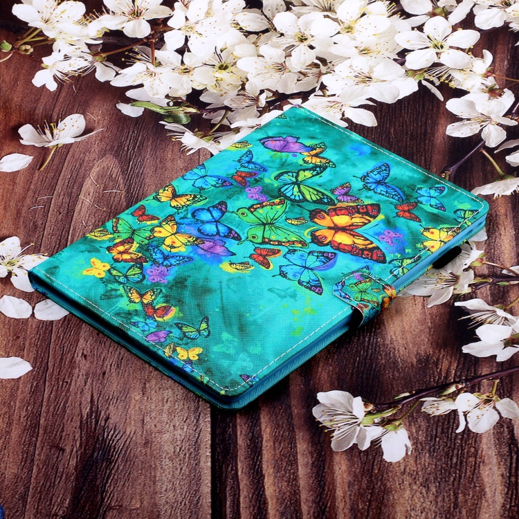 Coloured Drawing Stitching Smart Leather Tablet Case, For iPad Pro 11 2025 / 2024