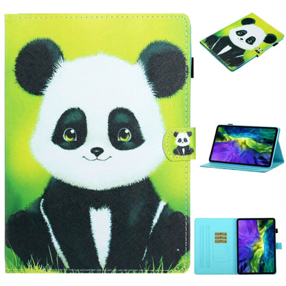 Coloured Drawing Stitching Smart Leather Tablet Case, For iPad Pro 11 2025 / 2024