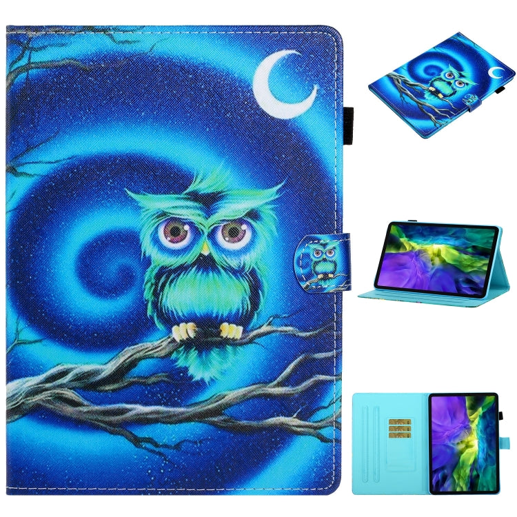 Coloured Drawing Stitching Smart Leather Tablet Case, For iPad Pro 11 2025 / 2024