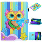 Coloured Drawing Stitching Smart Leather Tablet Case, For iPad Pro 11 2025 / 2024