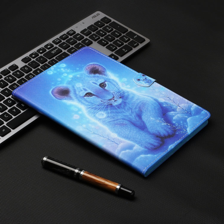 Coloured Drawing Stitching Smart Leather Tablet Case, For iPad Pro 11 2025 / 2024