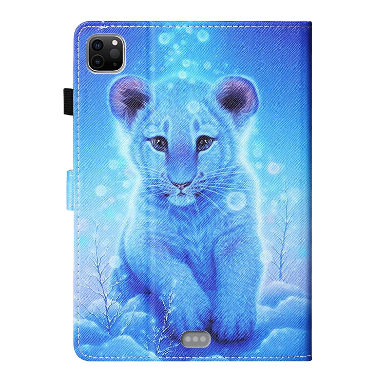 Coloured Drawing Stitching Smart Leather Tablet Case, For iPad Pro 11 2025 / 2024