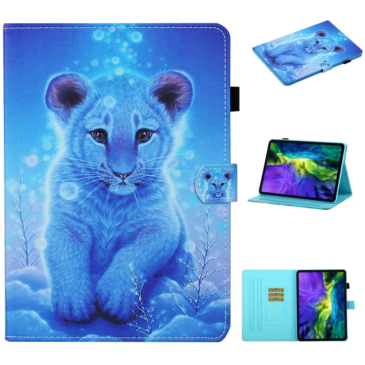Coloured Drawing Stitching Smart Leather Tablet Case, For iPad Pro 11 2025 / 2024