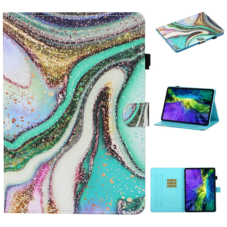 Coloured Drawing Stitching Smart Leather Tablet Case, For iPad Pro 11 2025 / 2024