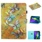 Coloured Drawing Stitching Smart Leather Tablet Case, For iPad Pro 11 2025 / 2024