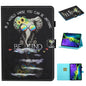 Coloured Drawing Stitching Smart Leather Tablet Case, For iPad Pro 11 2025 / 2024