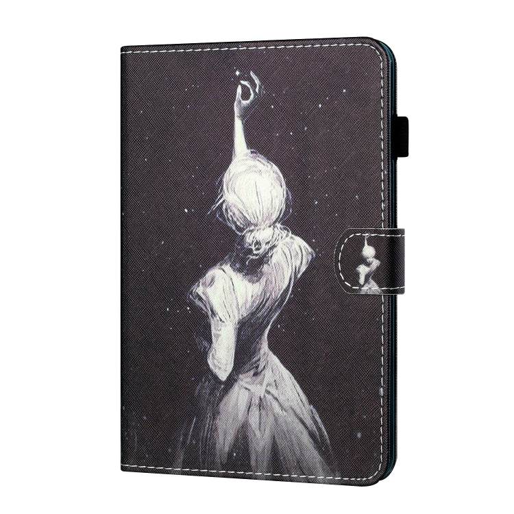 Coloured Drawing Stitching Smart Leather Tablet Case, For iPad Pro 11 2025 / 2024