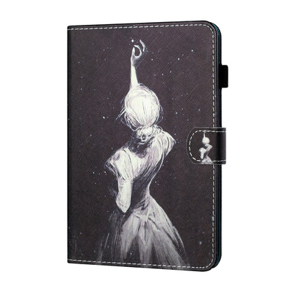 Coloured Drawing Stitching Smart Leather Tablet Case, For iPad Pro 11 2025 / 2024