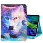 Coloured Drawing Stitching Smart Leather Tablet Case, For iPad Pro 11 2025 / 2024
