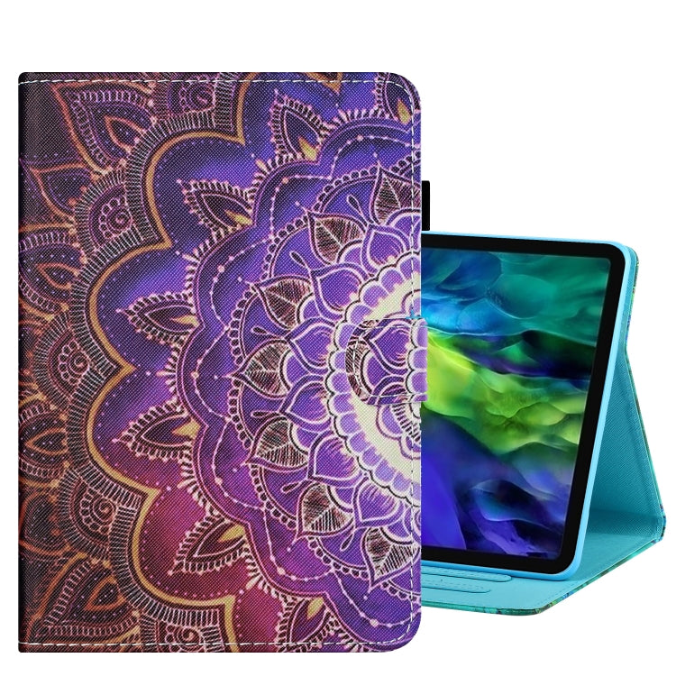 Coloured Drawing Stitching Smart Leather Tablet Case, For iPad Pro 11 2025 / 2024