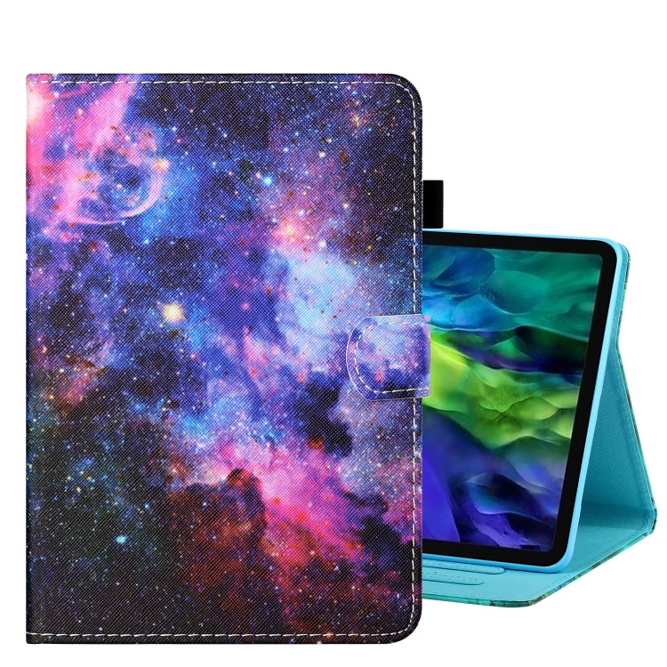 Coloured Drawing Stitching Smart Leather Tablet Case, For iPad Pro 11 2025 / 2024