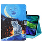 Coloured Drawing Stitching Smart Leather Tablet Case, For iPad Pro 11 2025 / 2024