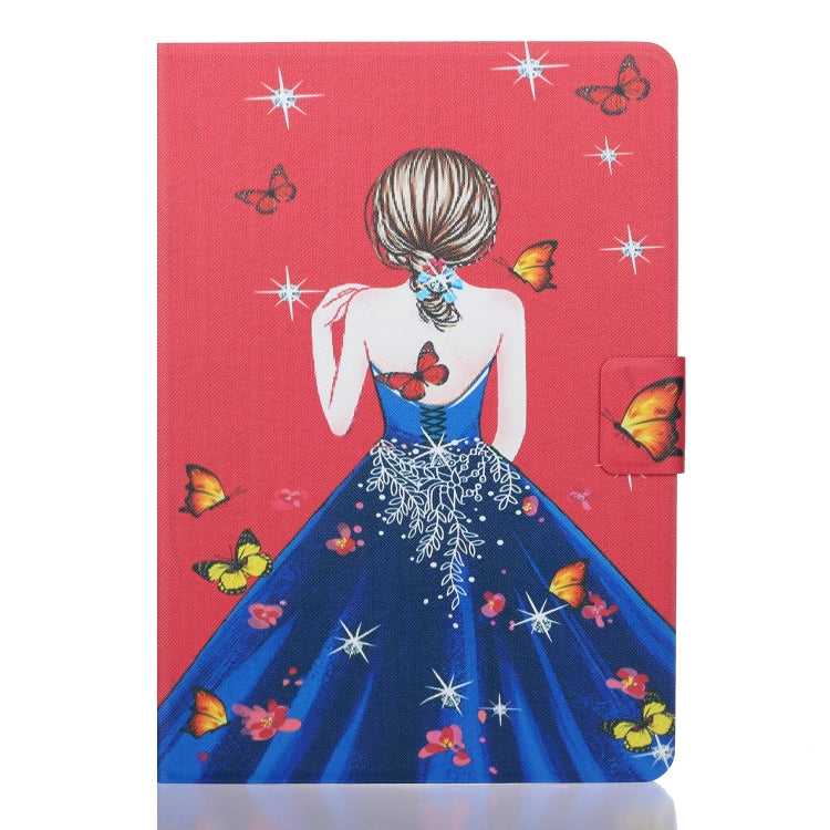 Voltage Coloured Drawing Smart Leather Tablet Case