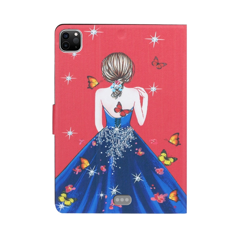 Voltage Coloured Drawing Smart Leather Tablet Case