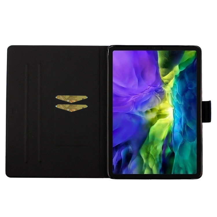 Voltage Coloured Drawing Smart Leather Tablet Case