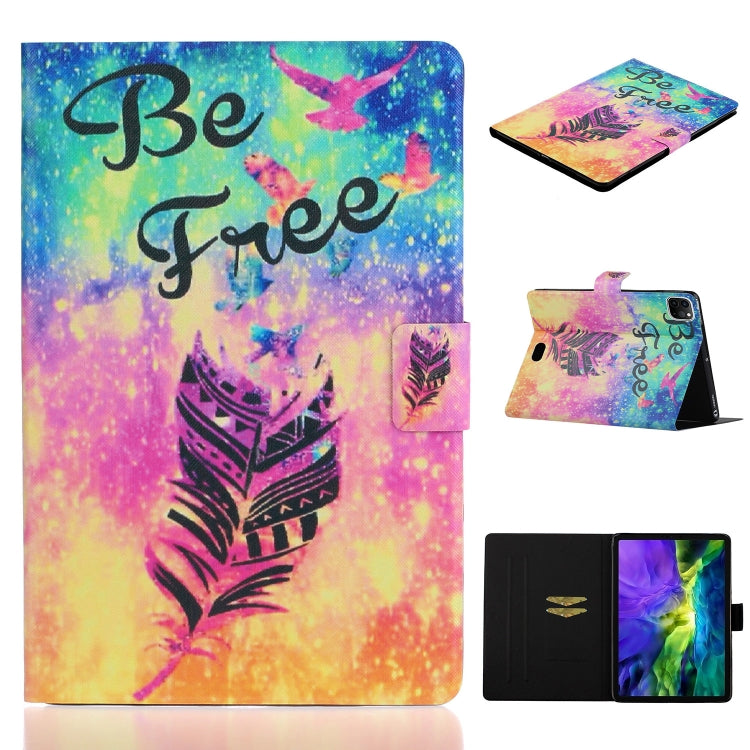 Voltage Coloured Drawing Smart Leather Tablet Case